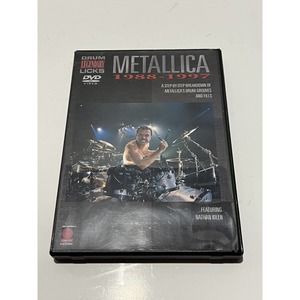 Metallica: Drum Legendary Licks 1988-1997 DVD (2003) Metallica cert E